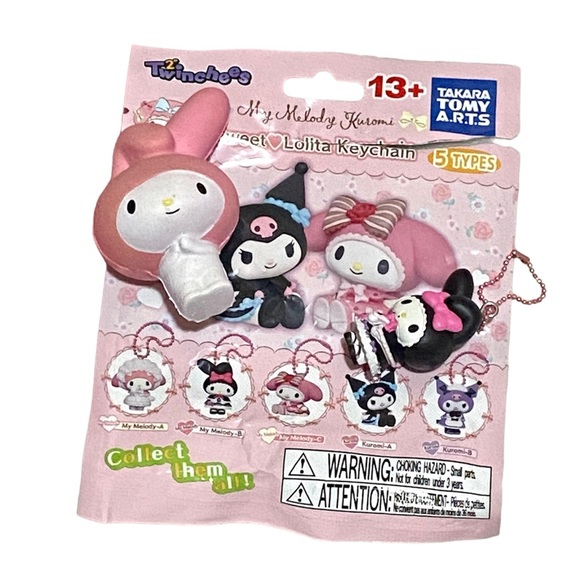 Sanrio My Melody Kawaii Keychain & Squishy Figure - Picture 1 of 8